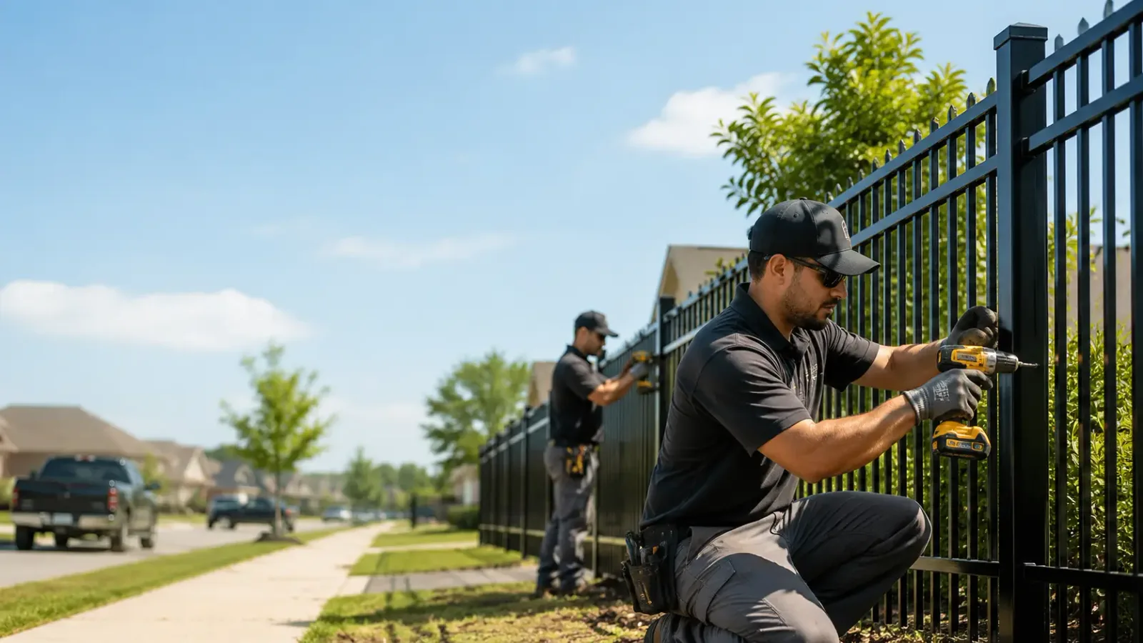 Metal Fence Installation in Washington, AR